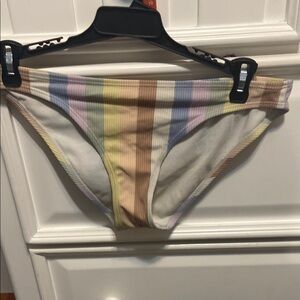Striped Multicolor Women’s bikini bottom